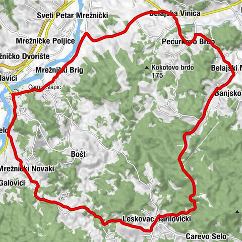 Belavići - Galerija Gaudeamus - crkva svetog Josipa i Gospe Lurdske - Kavurov slap