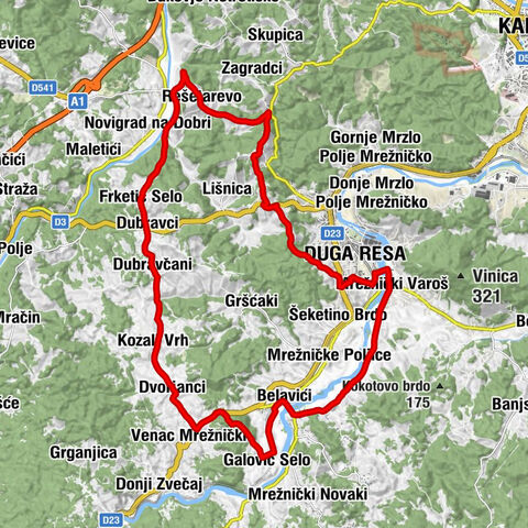 crkva svetog Antuna Padovanskog - Mrežnički Varoš - Duga Resa - crkva svetog Roka