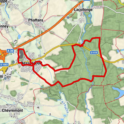 Bessoncourt - Église Sainte-Suzanne - Lotissement Sur Le Creux