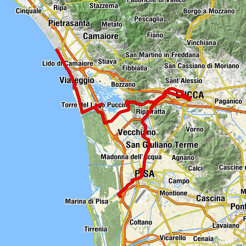 Motrone - Chiesa di San Giuseppe - Oratorio di San Marco - San Piero a Grado