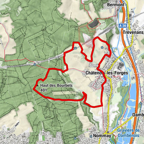 Châtenois-les-Forges - Haut des Bourbets - Église Saint-Étienne