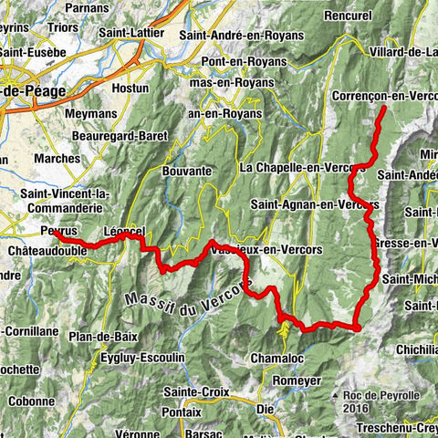 Les hauts plateaux - But Sapiau - Pas de la Ferrière - Église du Vœu-de-Louis XIII