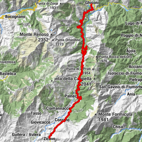 Ghisoni - L'Aghja - Chapelle San Roccu - Zicavo