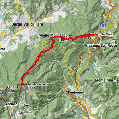 Zum Zeri - Monte Cucherna - Monte Ferdana - Santuario della Madonna della Guardia