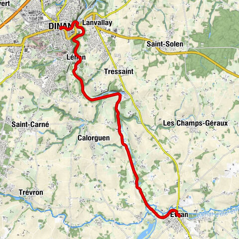 Dinan - Église Saint-Malo - Église Saint-Pierre - Évran