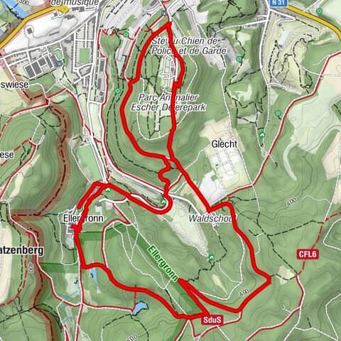 Mine Heintzenberg - Esch-sur-Alzette - An der Schmedd - Centre d'accueil Ellergronn