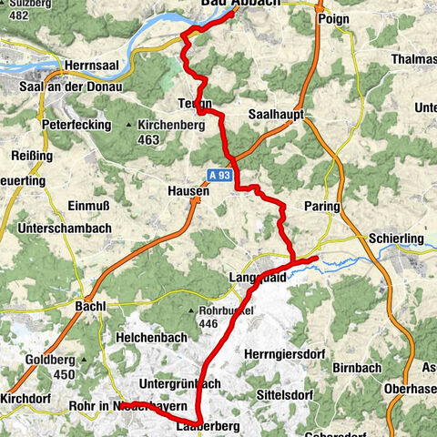 Bad Abbach - St. Ottilia - St. Jakob - Sixt