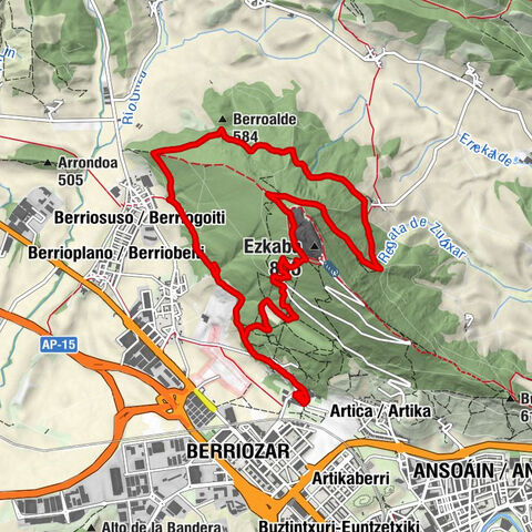 Pamplona / Iruña - Berriozar - Etxebakar - Parroquia San Esteban