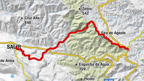 A Tia Bia - Eira de Agosto - Igreja Matriz de Salir - Salir