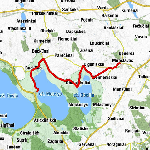 Miroslavas - Arciškonys - Metelių Kristaus Atsimainymo bažnyčia - Meteliai