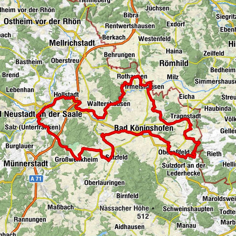 Bad Neustadt an der Saale - Evangelische Kirche - St. Burkard - St. Nikolaus