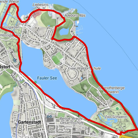 Schweriner Kletterwald - Schwerin - Zweirad Hotel Lenné