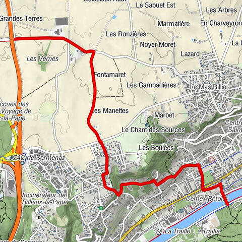 Rillieux-la-Pape - L'auberge de Saint-Didier - Église Saint-Didier de Neyron - Miribel