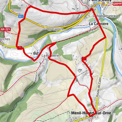 Ménil-Hubert-sur-Orne - La Bouillerie - Fourneaux - Église Saint-Martin