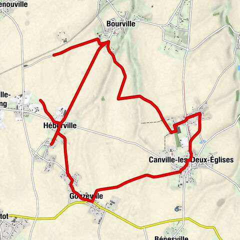 Canville-les-Deux-Églises - Notre-Dame - Église Notre-Dame - Église Saint-Martin