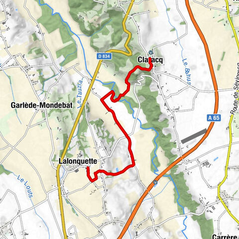 Claracq - Église de l'Assomption-de-la-Bienheureuse-Vierge-Marie - Lalonquette