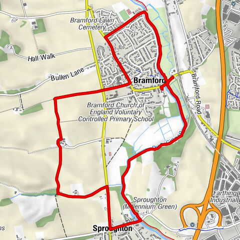 Sproughton - All Saints Church - Ipswich - St Mary the Virgin