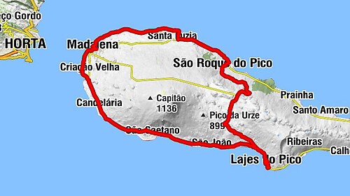 Madalena - Ermida de Nossa Senhora Rainha do Mundo - Igreja de Nossa Senhora da Conceição - Igreja da Santíssima Trindade