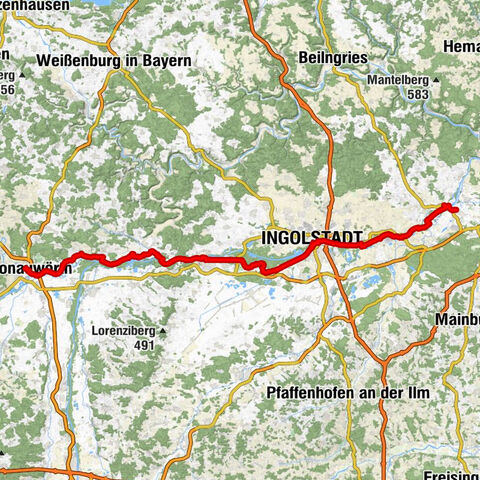 Neustadt an der Donau - St. Peter und Paul - St. Vitus - Christuskirche