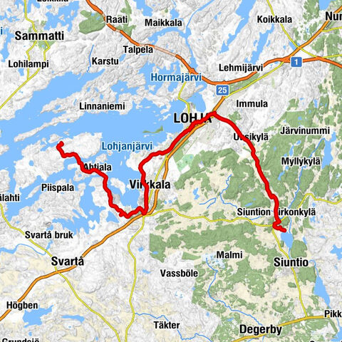 Kalans - Lohja - Virkkala