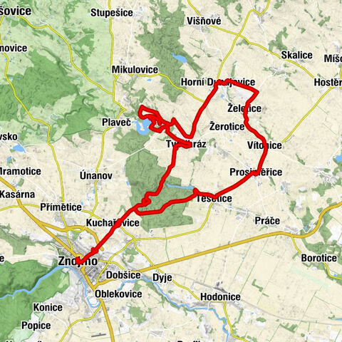 Znojmo - Povýšení sv. Kříže - Nejsvětější Trojice - Nalezení svatého Kříže