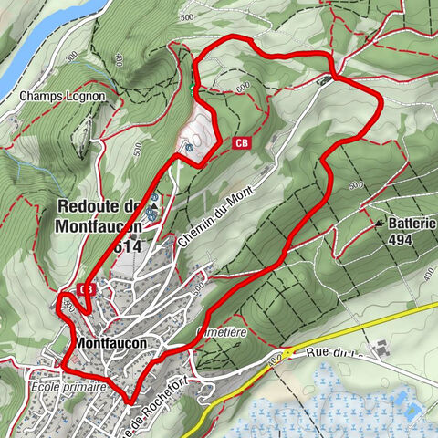 Montfaucon - Redoute de Montfaucon