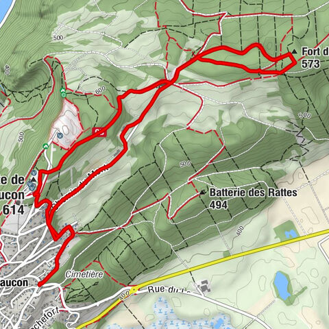 Montfaucon - Fort des Epesses - Redoute de Montfaucon