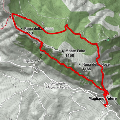 Magliano Vetere - Rupa della Conca - Loc. Varco