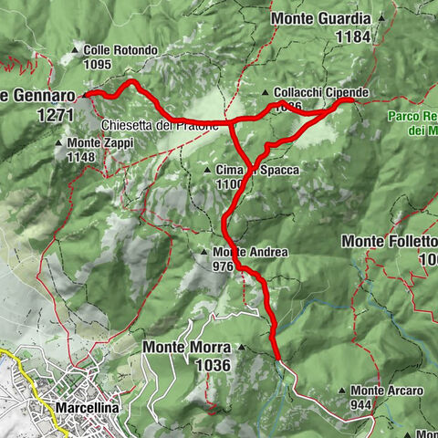 Montagna Spaccata - Malepasso - Monte Gennaro