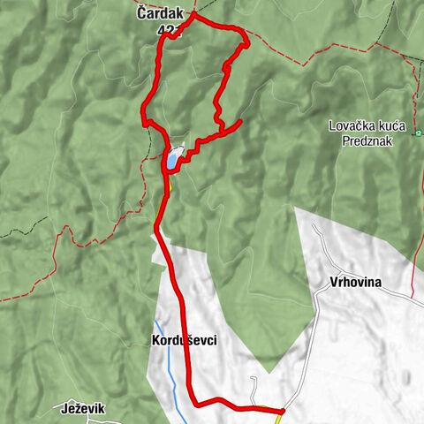 Ljeskove vode-Čardak