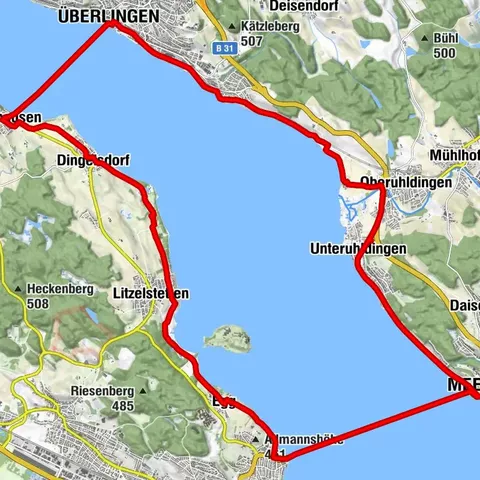 Natur  & Kultur - Rundtour entlang des Überlinger Sees