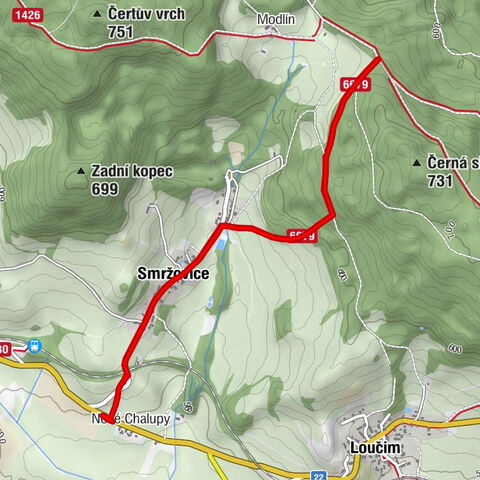 Nové Chalupy - Smržovice