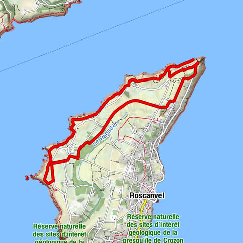 Roscanvel - Kerjean - Kerviniou - Kergadiou