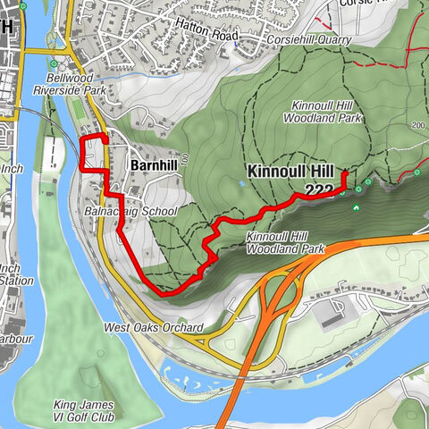 Perth - Barnhill - Kinnoull Hill - Perth and Kinross
