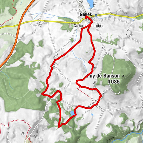 Hostellerie du Commerce - Église Saint-Georges - Gelles - Le Montel