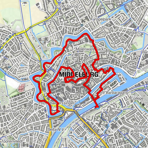 Middelburg - Petrus en Pauluskerk - Engelse Kerk - Nieuwe Kerk