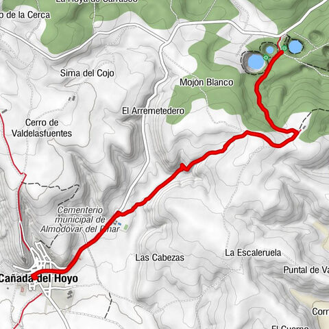 Cañada del Hoyo - Ardal - La Venta de los Montes