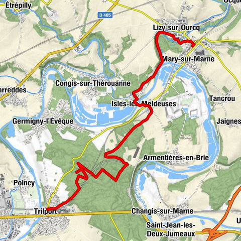 Trilport - Église Saint-Caprais - Église Saint-Médard - Lizy-sur-Ourcq