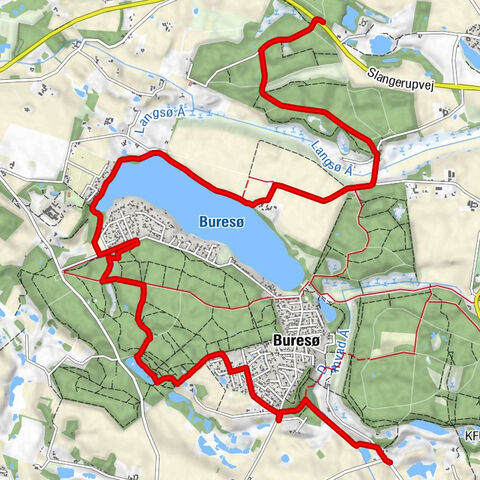 Egedal Kommune - Buresø - Mørdrup - Allerød Kommune