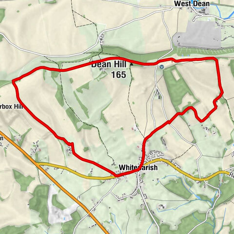 Whiteparish - Horrell's Row - Mount Copse - Dean Hill