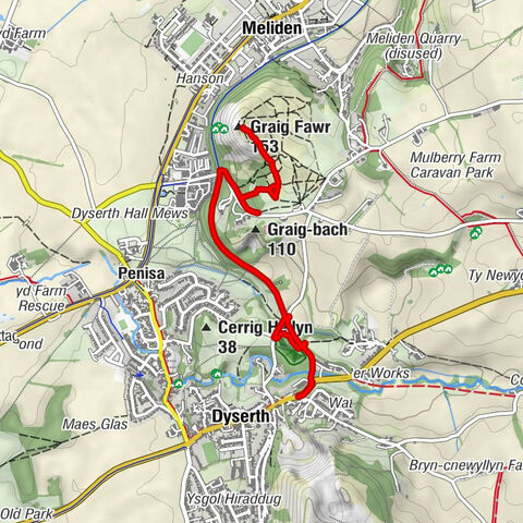 Dyserth - Graig-bach - Graig Fawr