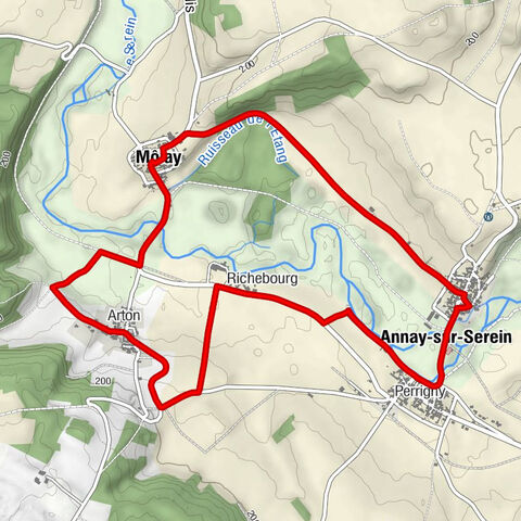 Môlay - Église Saint-Laurent - Arton - Église Saint-Pierre