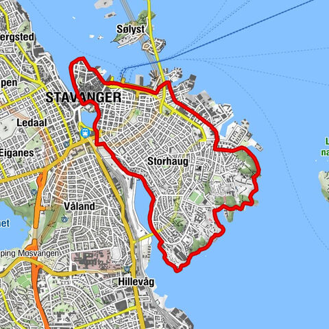 Bergeland - Ramsvik - Stavanger - Kongsgård