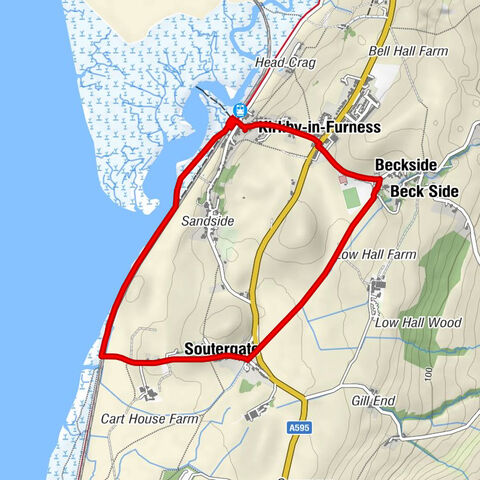 Kirkby Ireleth - Soutergate - Beck Side - St Cuthbert's Church