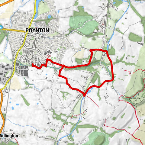 Stockport - Wardsend - Wood Lanes - Adlington