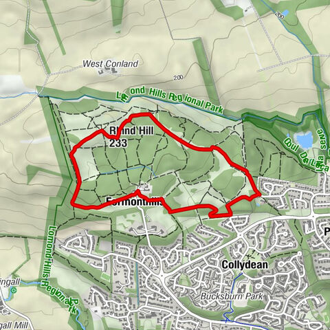Fife - Glenrothes - Formonthills - Rhind Hill