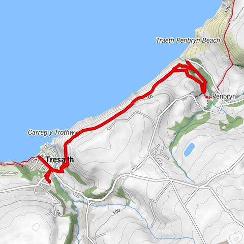 Penbryn - Tresaith - Tresaith Falls
