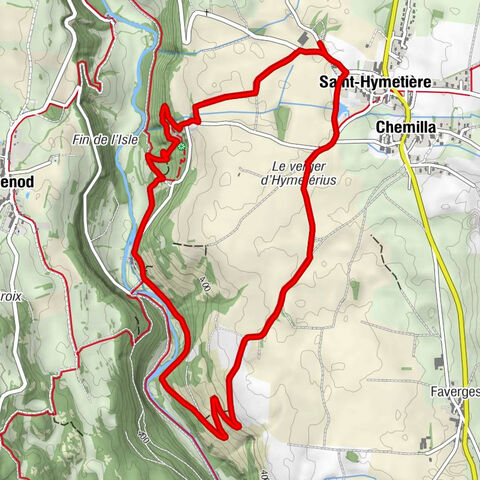 Église Sainte-Marie - Chemilla - Caborne du Bœuf - Saint-Hymetière