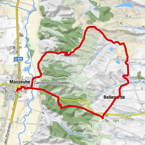 Masseube - A Chantegrenouilles - La Borde du Moulin - Église de la Nativité-de-Notre-Dame
