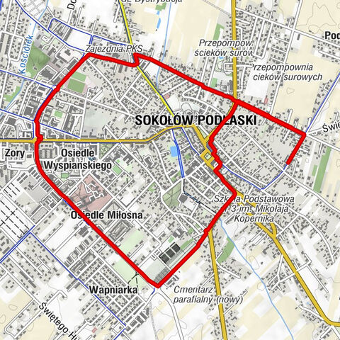 Sokołów Podlaski - Zory - Gama